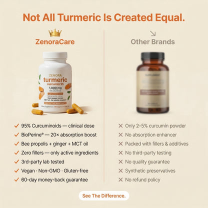 Zenora Turmeric curcumin formula