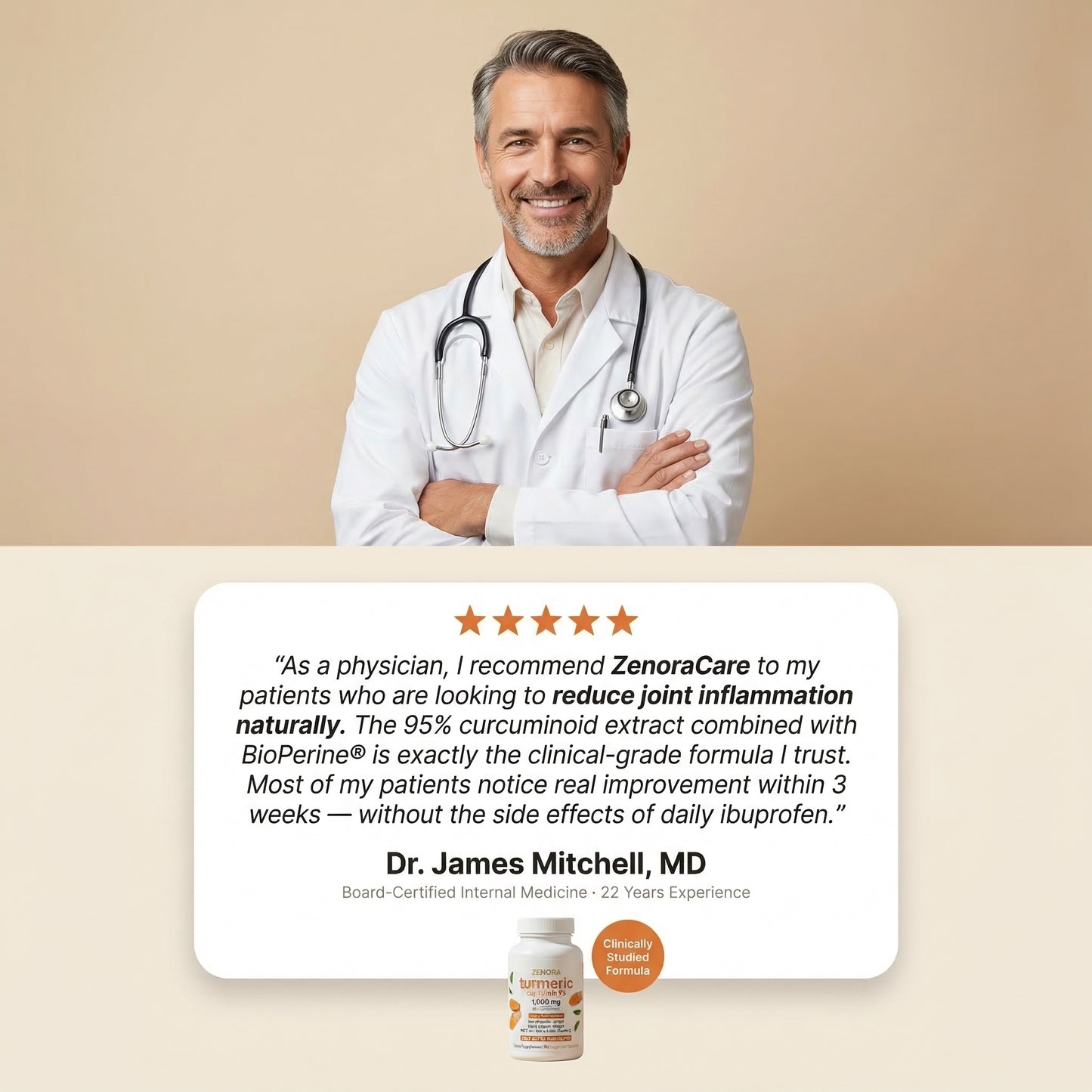 Zenora Turmeric curcumin formula